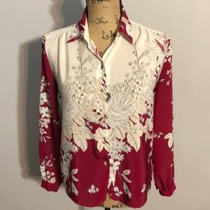 Lady Fashion Garden Blouse